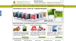 Desktop Screenshot of belyegzo-shop.hu
